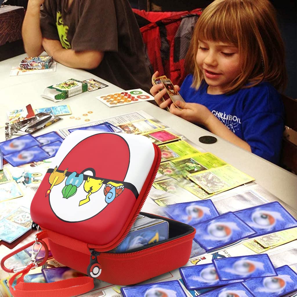 PATPAT Poke-mon Binder, Poke-mon Cards Holder for 200 Trading Cards Cartoon Print Zipper Bag Trading Cards Binder Trading Cards Album Organizer Bag Game Cards Case Xmas Gifts for Kids Boys Girls Tail PATPAT Poke-mon Binder, Poke-mon Cards Holder for 200 Trading Cards Cartoon Print Zipper Bag Trading Cards Binder Trading Cards Album Organizer Bag Game Cards Case Xmas Gifts for Kids Boys Girls Tail